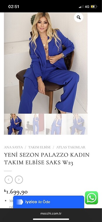 Blazer takım