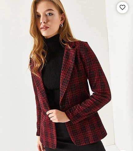 Petibör desen blazer ceket