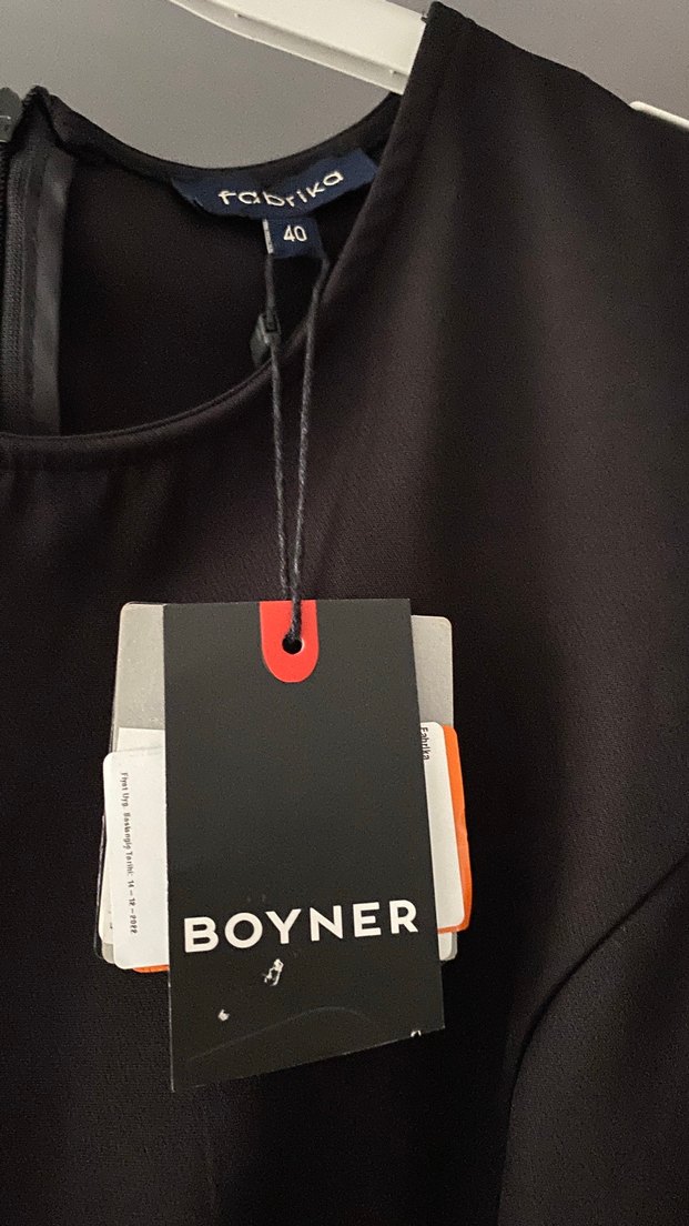 Siyah Drapeli Uzun Kadın davet Elbisesi - Görsel 3