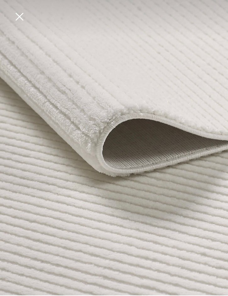 Krem Modern Düz Desenli Halı - Görsel 2