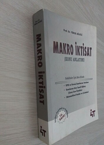 Makro iktisat yüksel bilgili 
