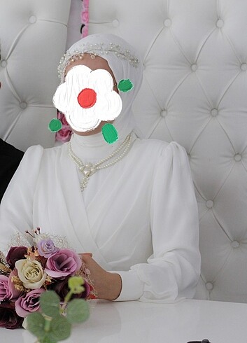 Beyaz elbise