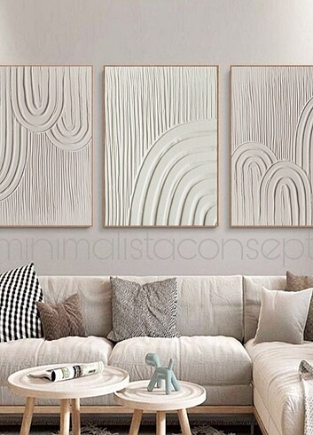 Pinterest dokulu tablo 