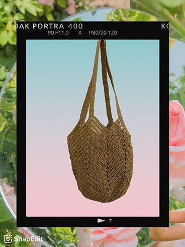 Pinterest Hasır ipten el örgüsü çanta