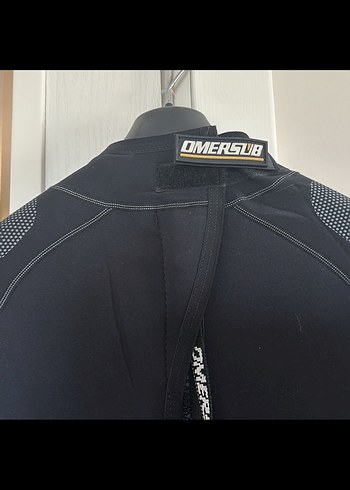 OMERSUN Siyah Fermuarlı Erkek Dalış kıyafeti - Görsel 5