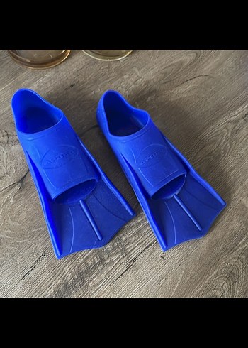 APNEA kısa Kız &erkek Mavi Kauçuk Su paleti - Görsel 2