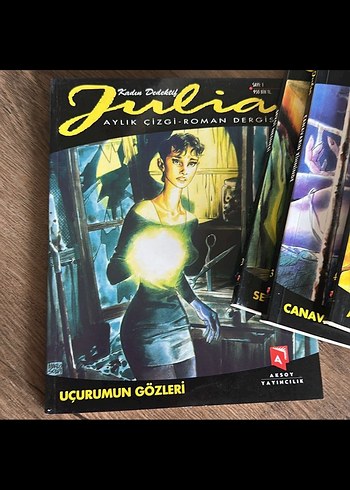Kadın Dedektif Julia 1-15 çizgi roman - Görsel 3