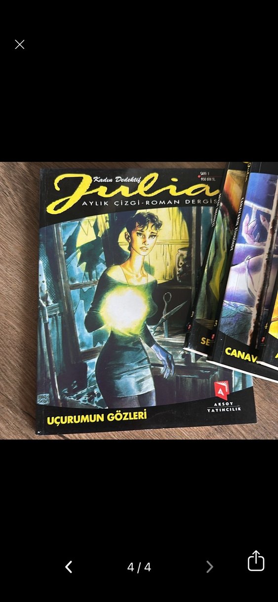 Kadın Dedektif Julia 1-15 çizgi roman - Görsel 3