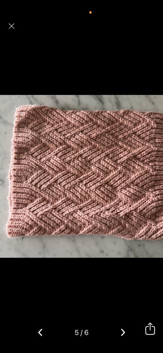 ZARA Pembe Örgü Çocuk Bere ve Boyunluk Seti - Görsel 5