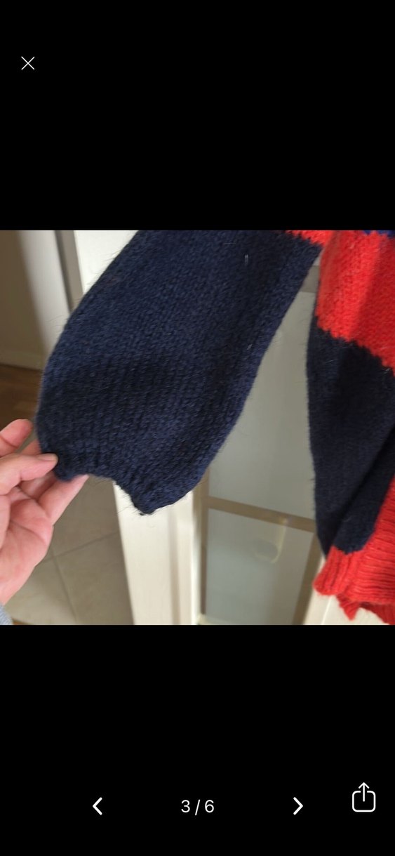 MAVİ Renkli Uzun Örgü Kadın Hırka - Görsel 3