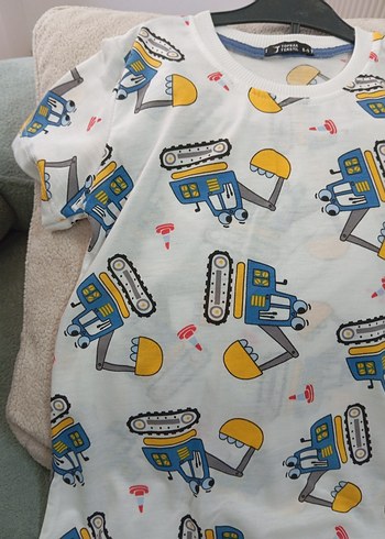 10 Yaş Beden rahat erkek t-shirt şort takım