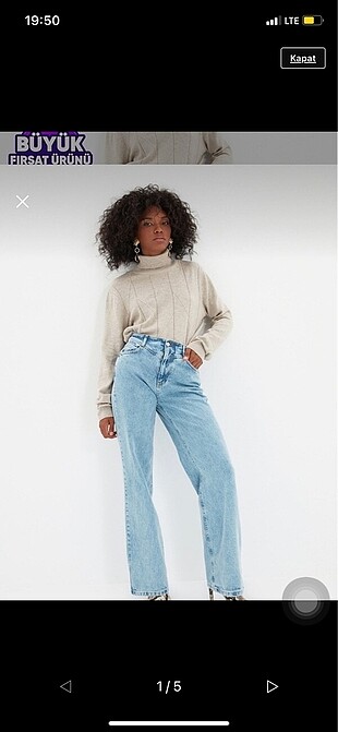 Milla 90?s wide leg jean