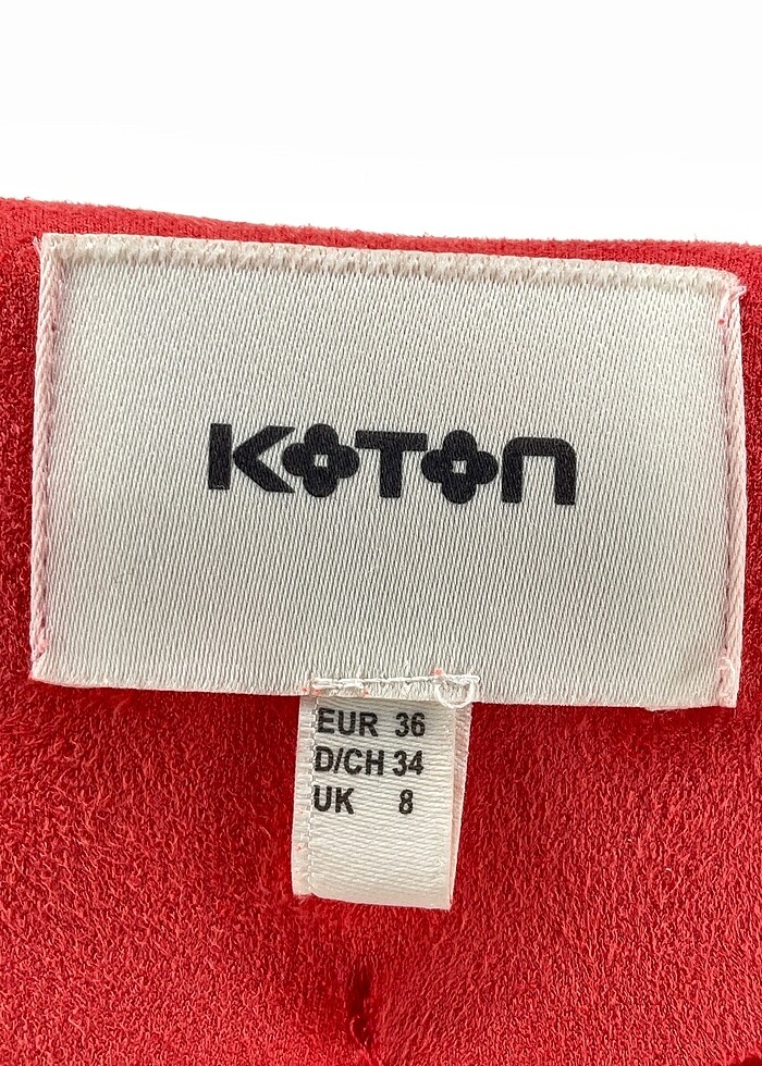 Koton Deri Ceket %70 İndirimli. - Görsel 4