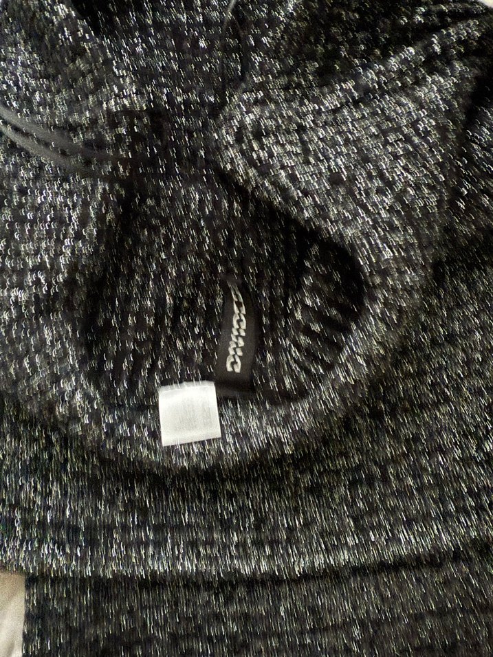 Simli omuzları açık elbise - Görsel 3