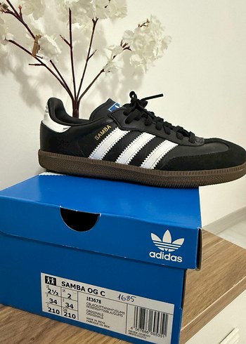 Siyah Adidas Çocuk Spor Ayakkabı - Görsel 2