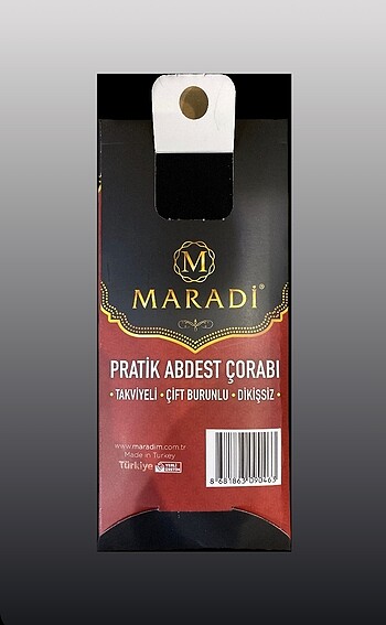 Pratik abdest çorabı