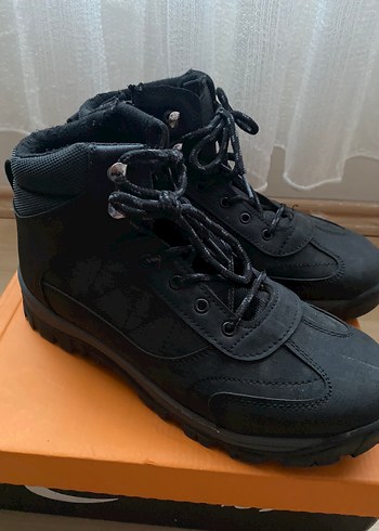 Siyah Erkek Lastik Bağcıklı Bot - Görsel 3