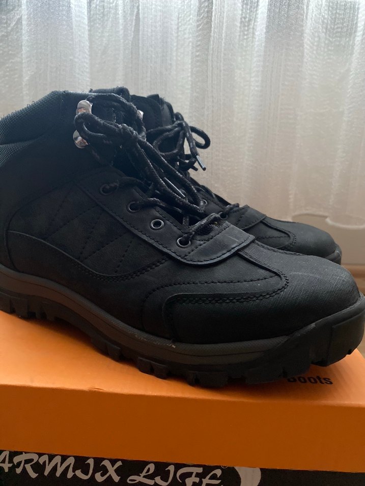 Siyah Erkek Lastik Bağcıklı Bot - Görsel 2