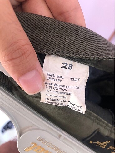 28 Beden Haki pantolon
