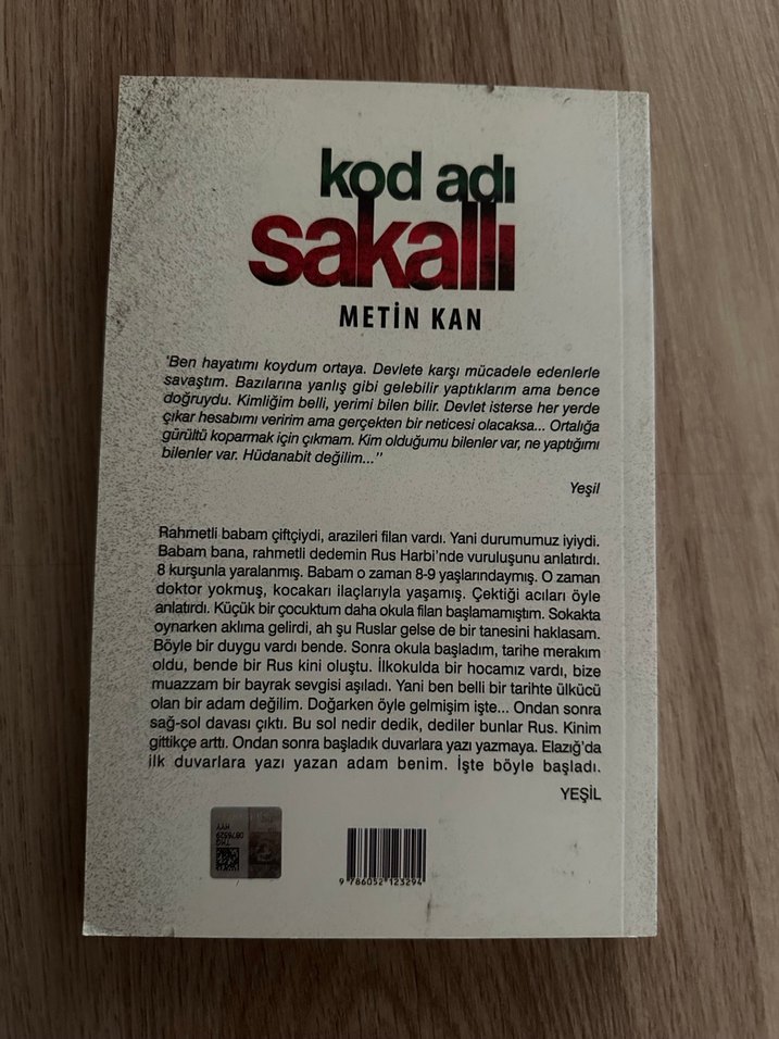 Kod Adı Sakallı - Metin Kan - Görsel 2