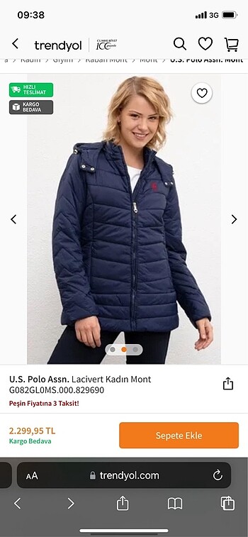 U.S Polo Assn. Hiç giiyilmedi