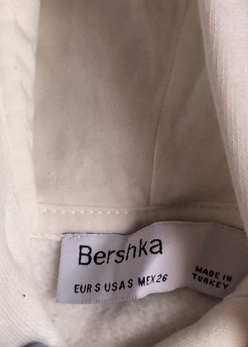 s Beden beyaz Renk Beyaz korseli Sweatshirt