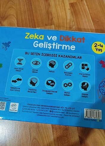  Beden Zeka ve dikkat geliştirme 2-4 yaş 