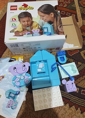 Lego duplo günlük rutinlerim banyo zamanı