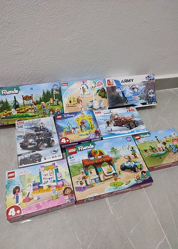 lego ve sluban marka çeşit setler