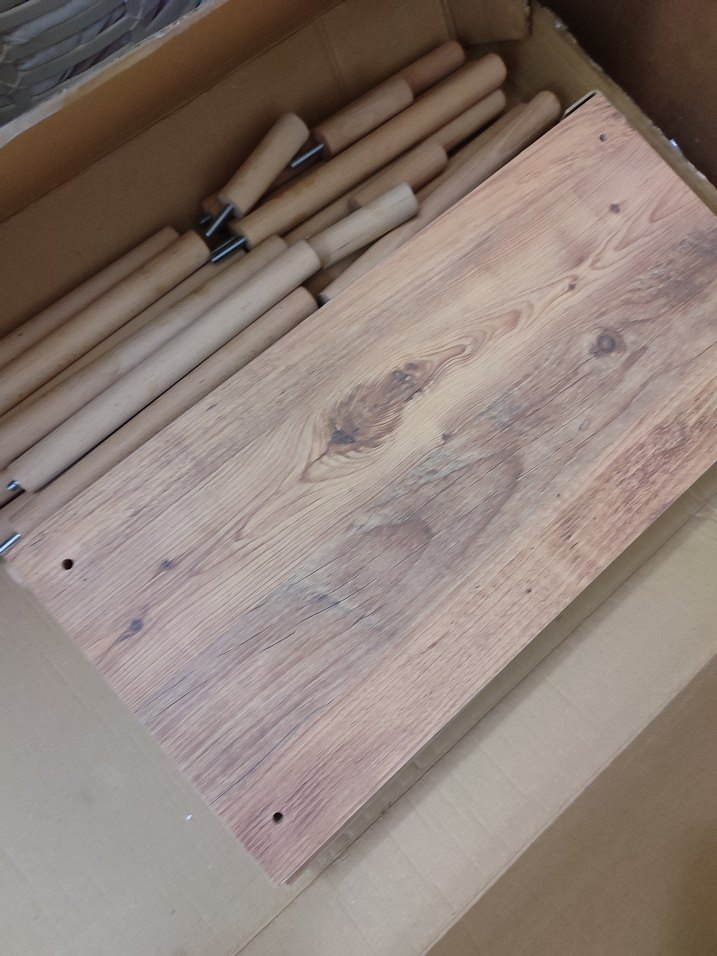 Çok amaçlı 5 Katlı Ahşap raf - Görsel 4