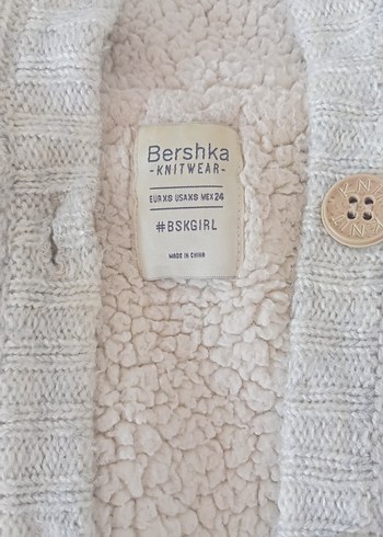 Bershka Gri Örgü hırka