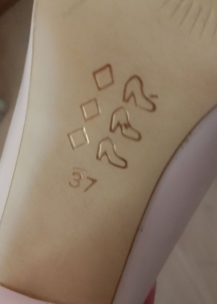 Toz pembe topuklu ayakkabı  - Görsel 4