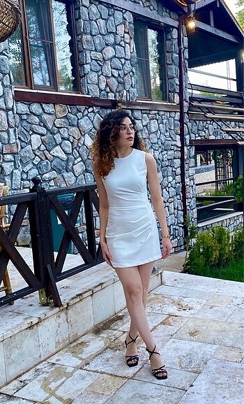 Kısa zara elbise