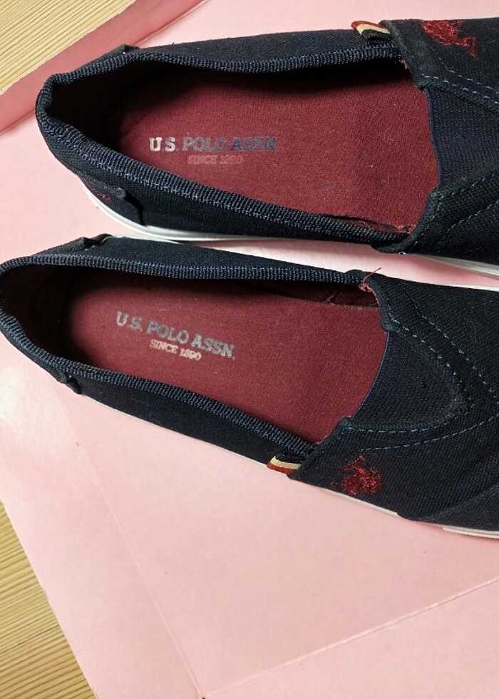 U.S POLO ASSN 36NUMARA LACİVERT AYAKKABI - Görsel 3