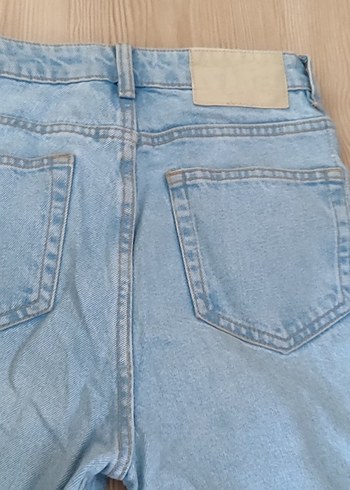 Zara Zara Mavi Mom jean Denim Pantolon