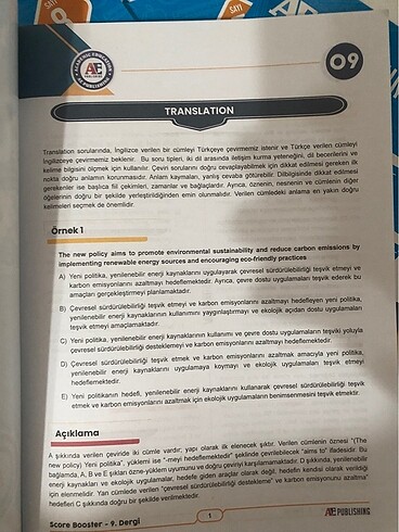  YDT TEST KITAPCIKLARI