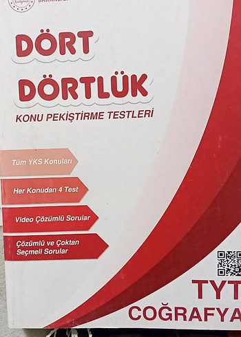 TYT Coğrafya Dört Dörtlük Konu Testleri