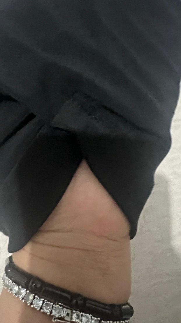 Kadın Siyah Pileli Gotik Şal bone 3 ayrı model - Görsel 4