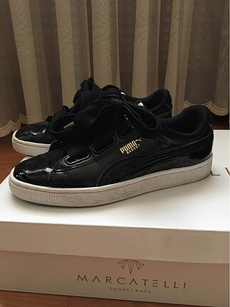 Siyah Puma spor ayakkabı