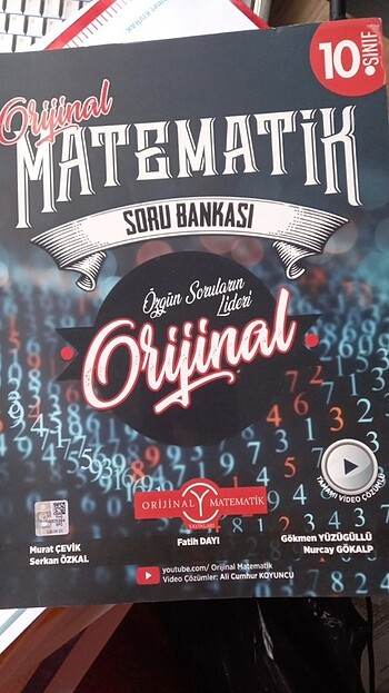 Orijinal matematik 10. Sınıf matematik soru bankası 