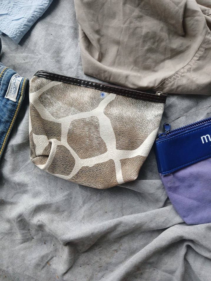 Fermuarlı Zebra Desenli Kahverengi Çocuk Cüzdanı - Görsel 2