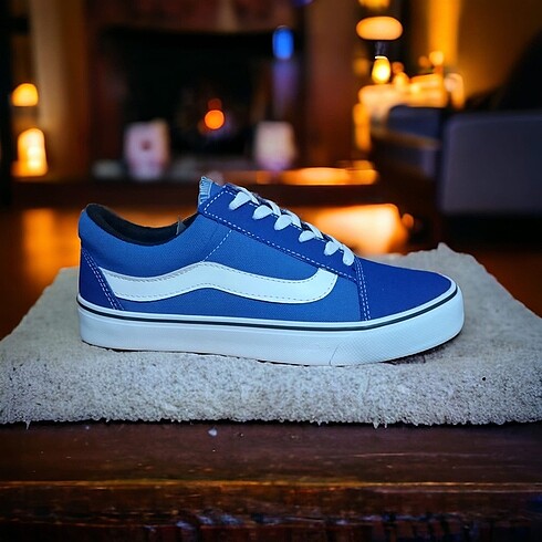 37 Beden mavi Renk Vans ayakkabı