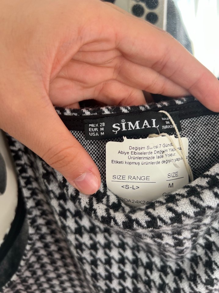 Gri Kareli Kadın Tulum - Görsel 4