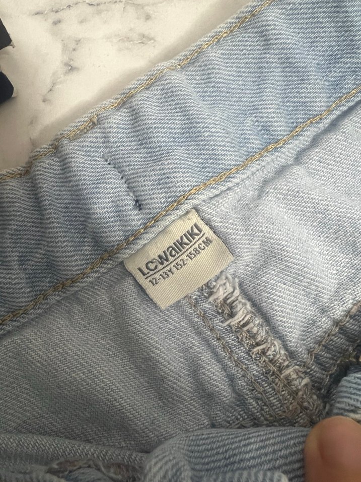 Kadın Denim Mini Şort - Görsel 2