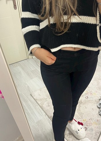 dar siyah kot pantolon - Görsel 2