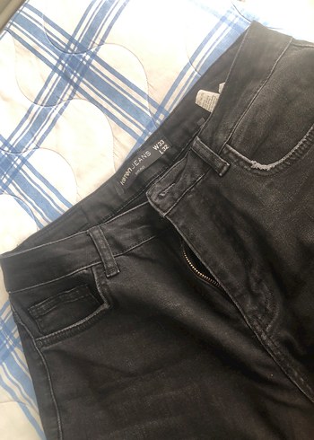 34 Beden 2 adet erkek skinny fit pantolon