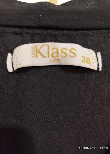 Siyah Piliseli Uzun Elbise - Görsel 3