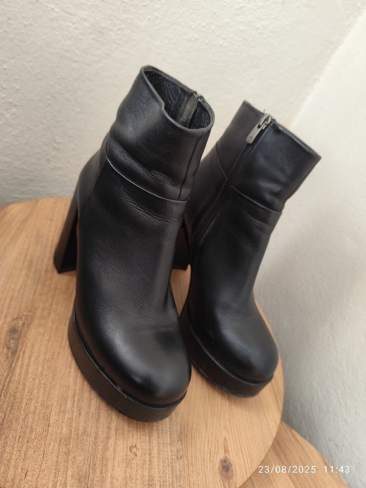 Orjinal Marcatelli Topuklu Bot - Görsel 3