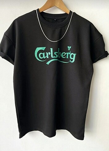 Unisex baskılı Oversize T-shirt 