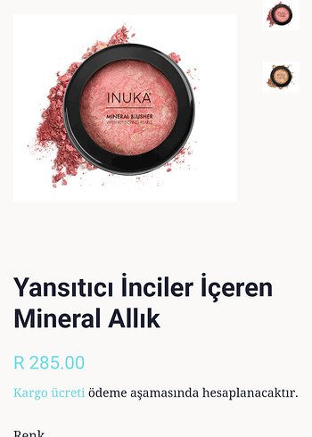 INUKA Mineral Pudra Siyah Kutuda - Görsel 4